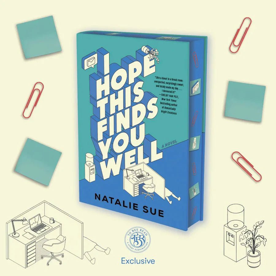 Special edition of I Hope This Finds You Well signed by author Natalie Sue