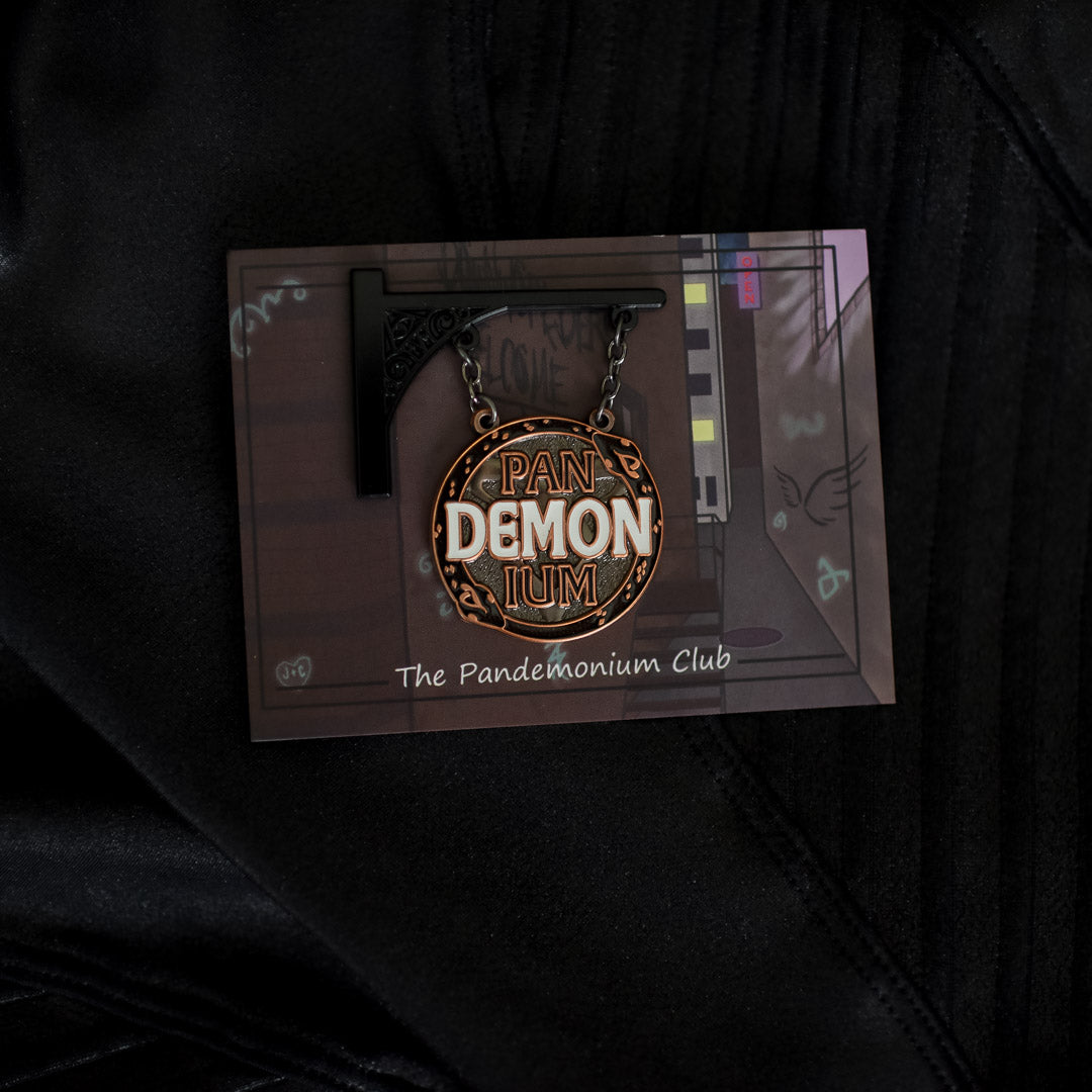 ENAMEL PIN - Pandemonium Club from LitJoy Crate | Collectibles &amp; Gifts for Booklovers
