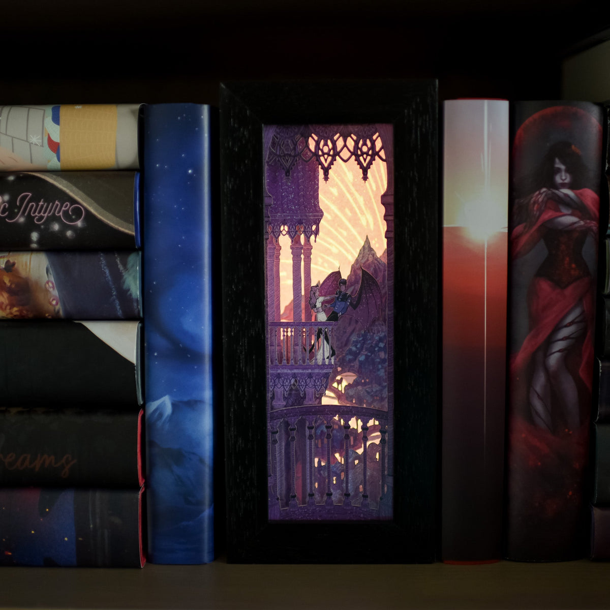 ACOTAR Velaris Bookshelf Alley from LitJoy Crate | Collectibles &amp; Gifts for Booklovers