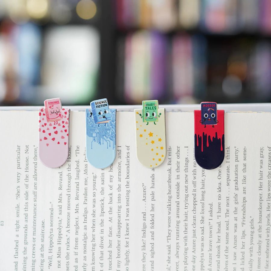 Book Emoji Magnetic Bookmarks