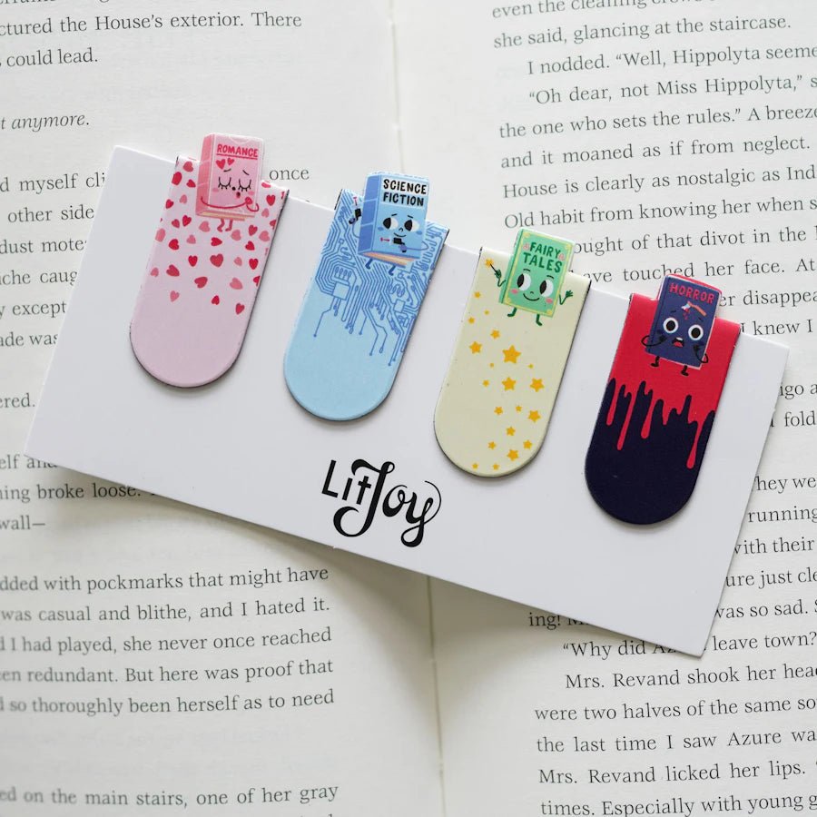 Book Emoji Magnetic Bookmarks