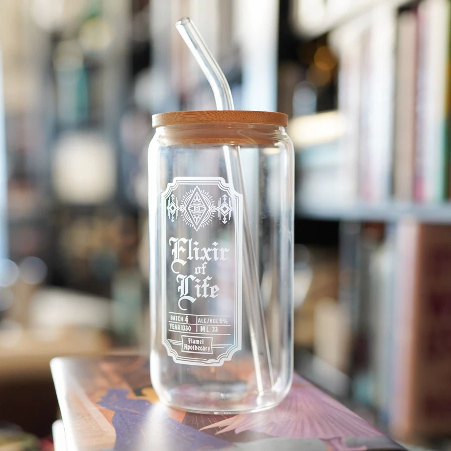 Elixir of Life Soda Can Glass Tumbler