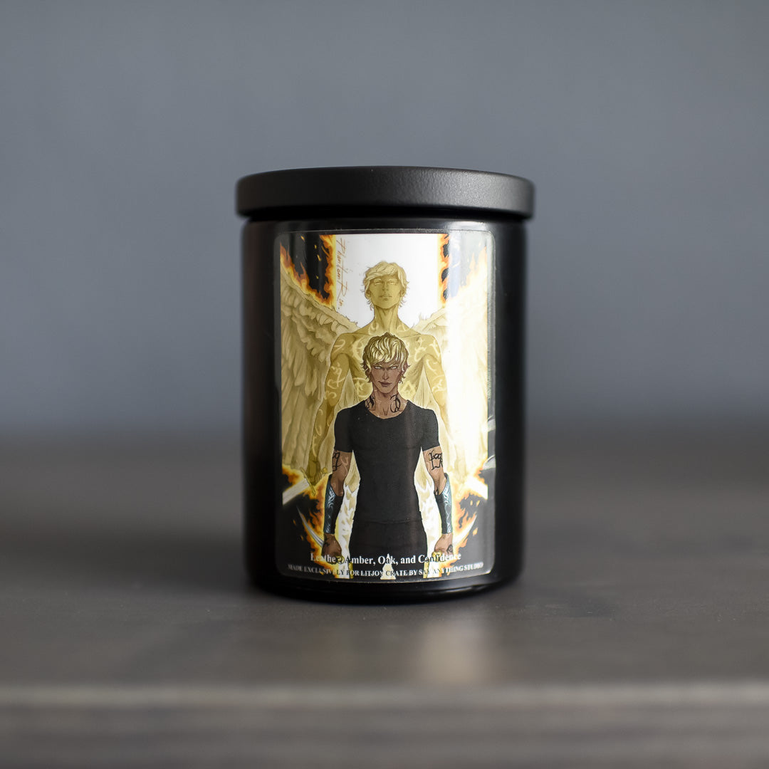 CANDLE - Jace Saint from LitJoy Crate | Collectibles &amp; Gifts for Booklovers