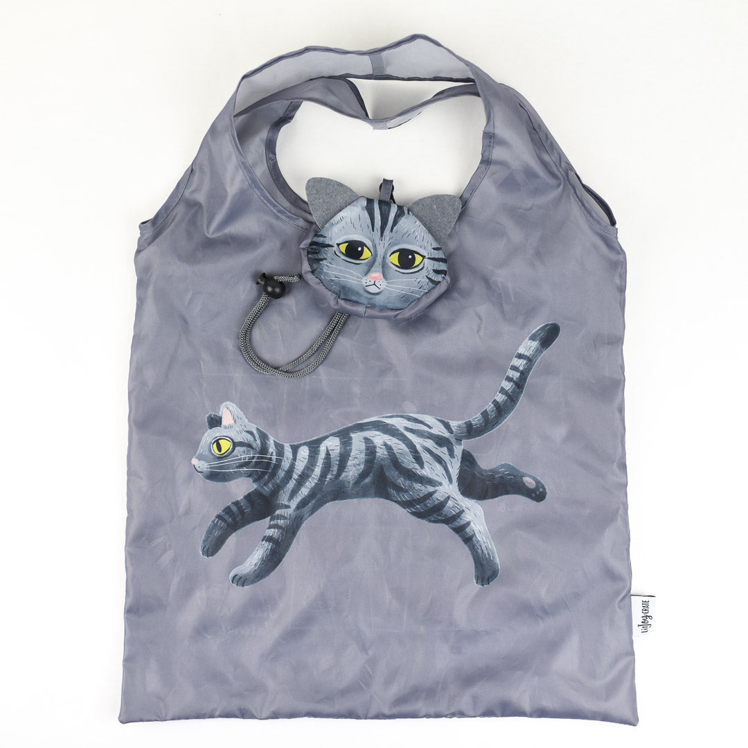 FOLDABLE BAG - Cat from LitJoy Crate | Collectibles &amp; Gifts for Booklovers