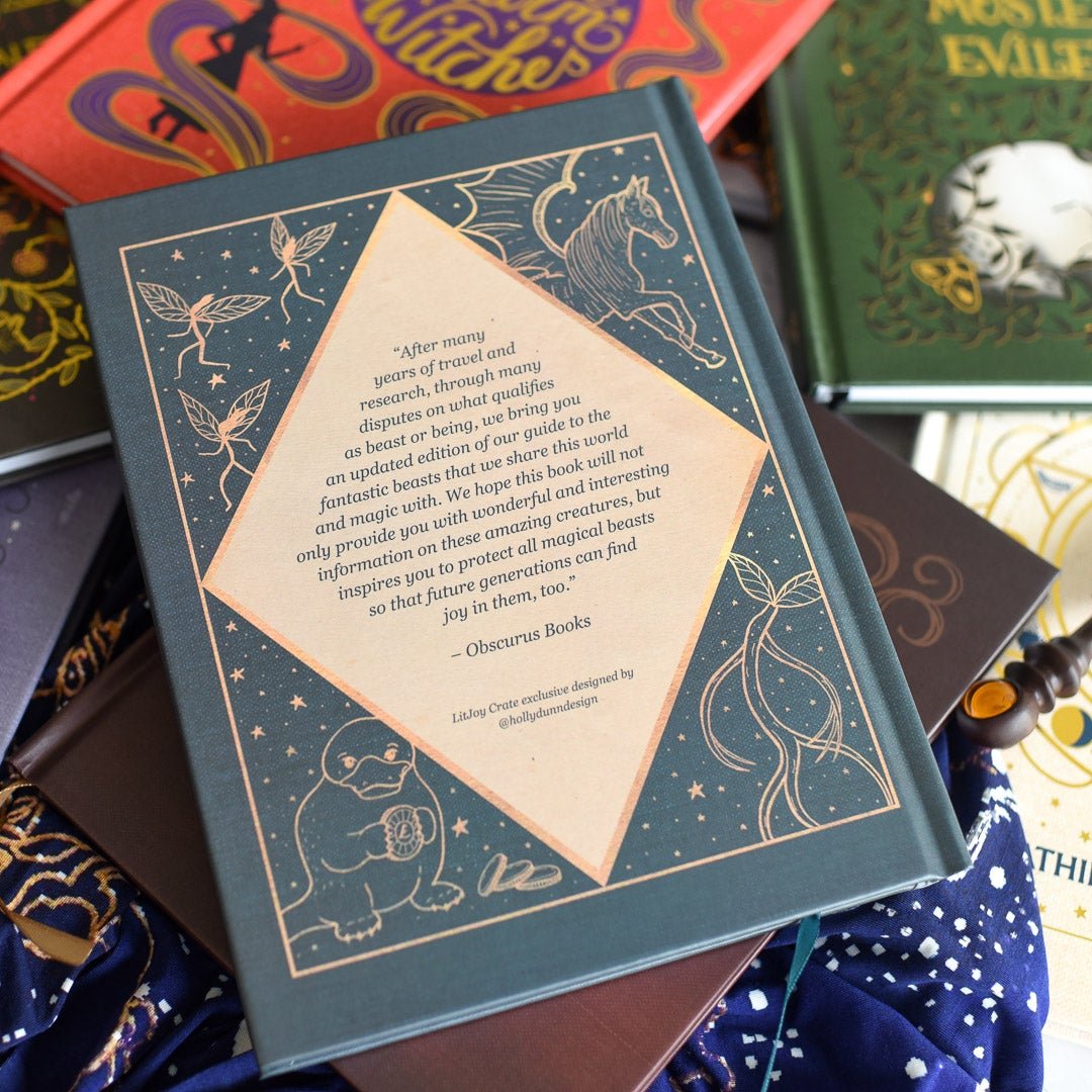 NOTEBOOK - A Compendium of Magical Creatures from LitJoy Crate | Collectibles &amp; Gifts for Booklovers