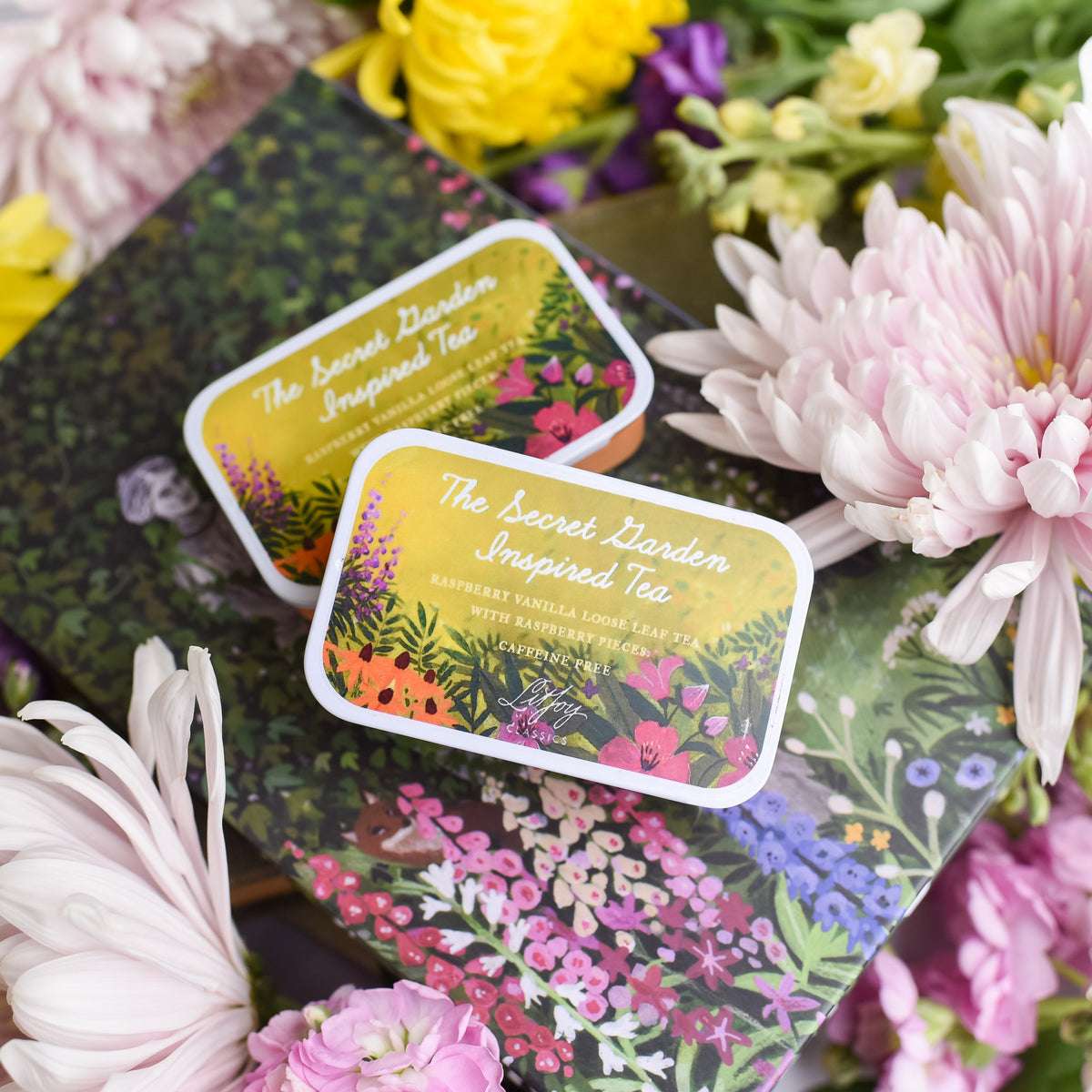 TEA TIN - The Secret Garden from LitJoy Crate | Collectibles &amp; Gifts for Booklovers