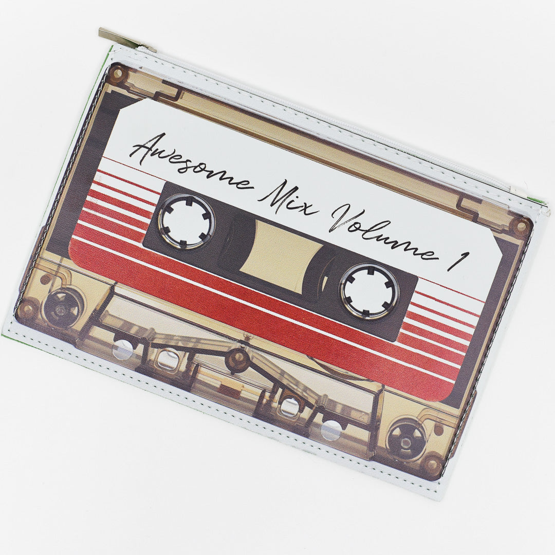 gjorde det Association Akademi Awesome Mix Volume 1 Zipper Pouch | Peter's Cassette Tape - LitJoy Crate