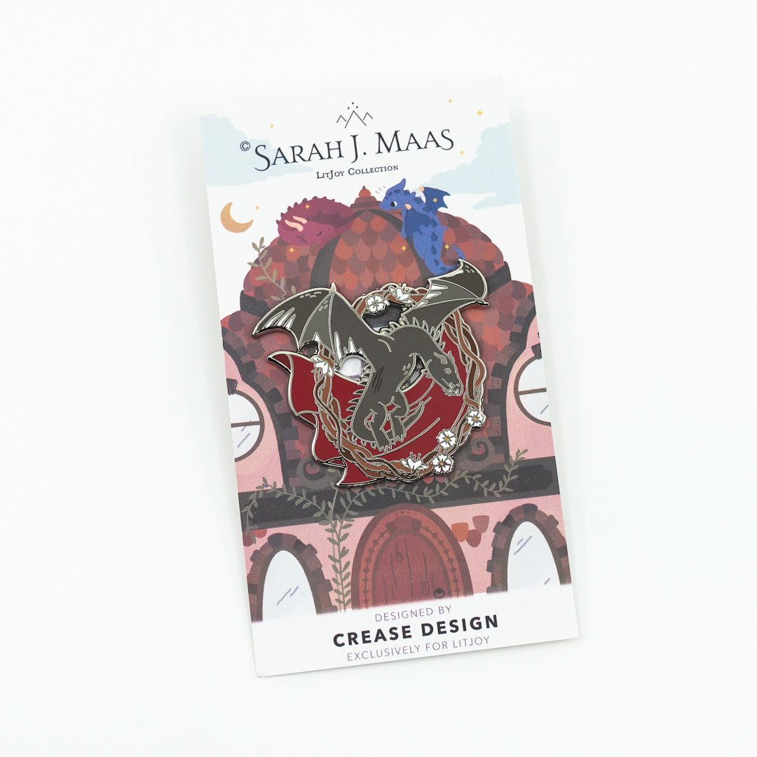 Abraxos Critter Collection Pin on backing card | Throne of Glass Gifts for Booklovers