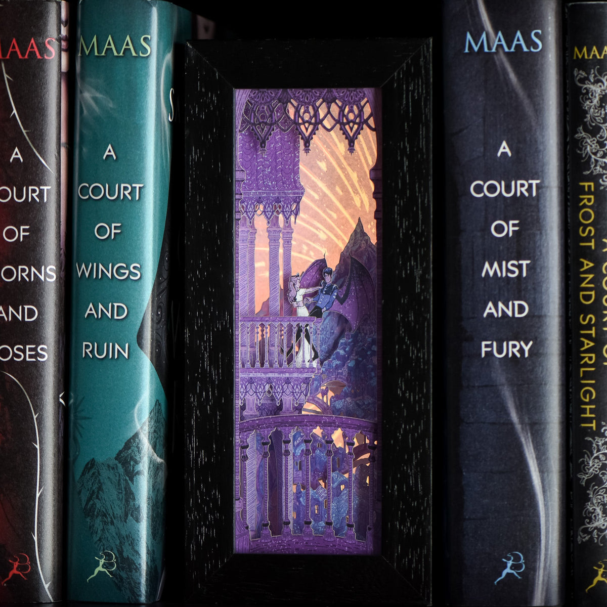 ACOTAR Velaris Bookshelf Alley from LitJoy Crate | Collectibles &amp; Gifts for Booklovers