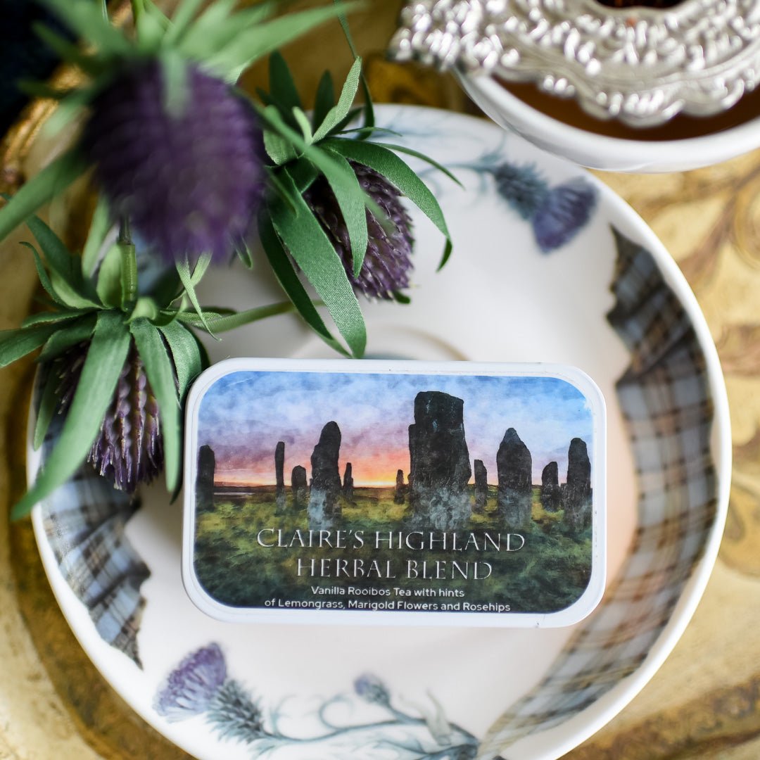 Claire&#39;s Highland Blend Tea Tin from LitJoy Crate | Collectibles &amp; Gifts for Booklovers