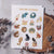 Critter Pins Sticker Sheet with images of 15 different critters from the LitJoy enamel pin collection