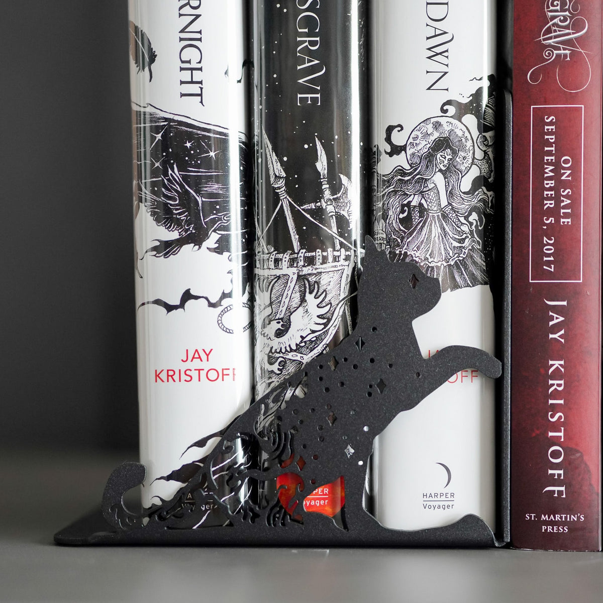 Eclipse and Mister Kindly Bookends from LitJoy Crate | Collectibles &amp; Gifts for Booklovers