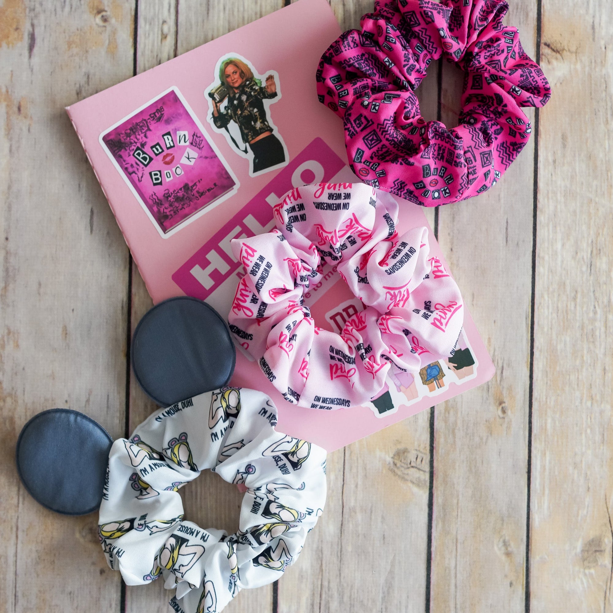 Mean Girls Scrunchies from LitJoy Crate | Collectibles & Gifts for Booklovers