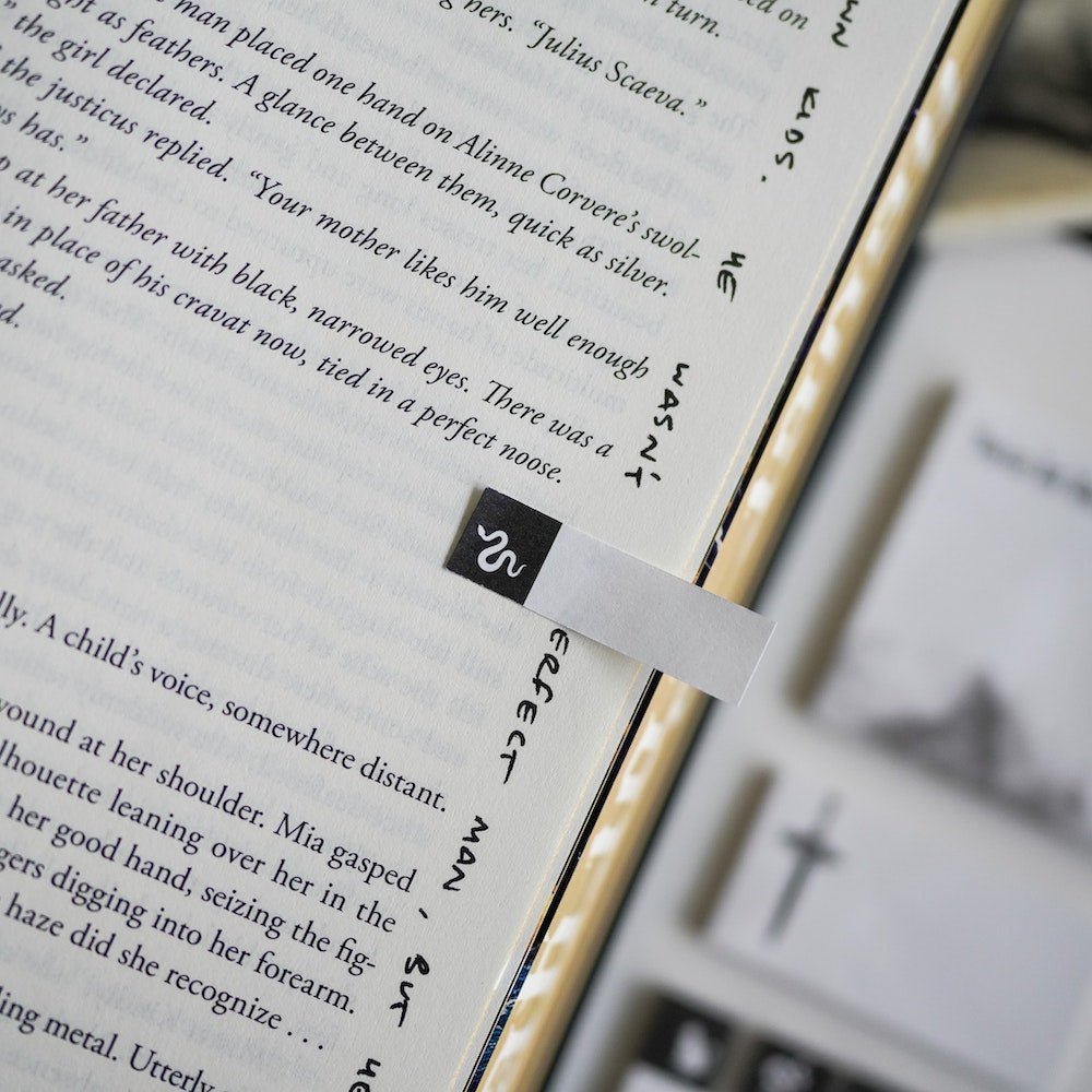 Nevernight Page Flags from LitJoy Crate | Collectibles &amp; Gifts for Booklovers