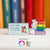 Pride Pin Set with "read queer" library card and "read with pride" enamel pins