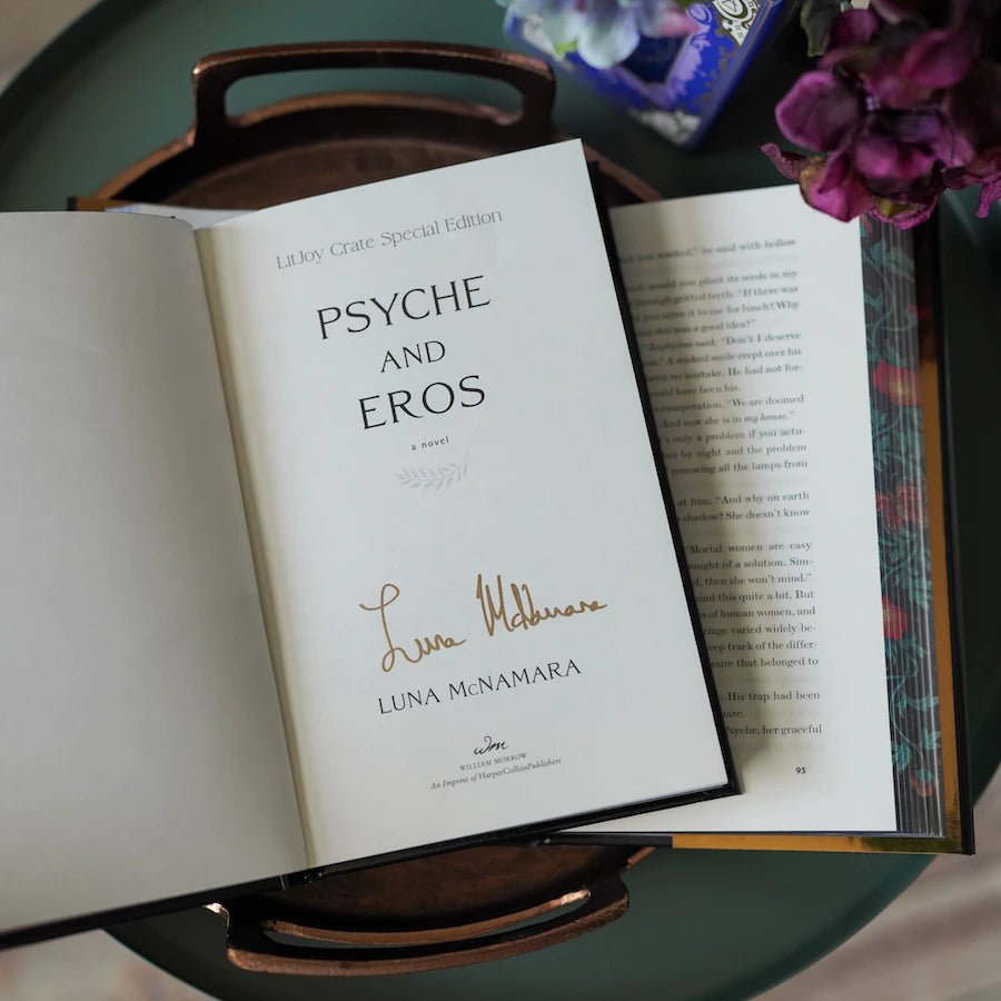 Signed special edition of Psyche and Eros by Luna McNamara