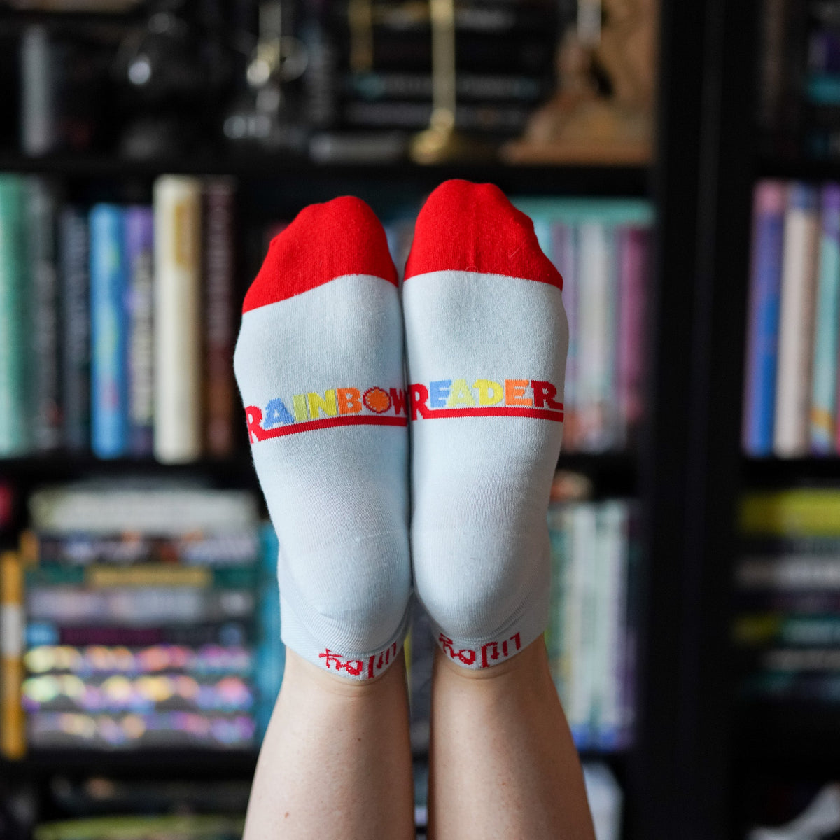 Rainbow Reader Socks