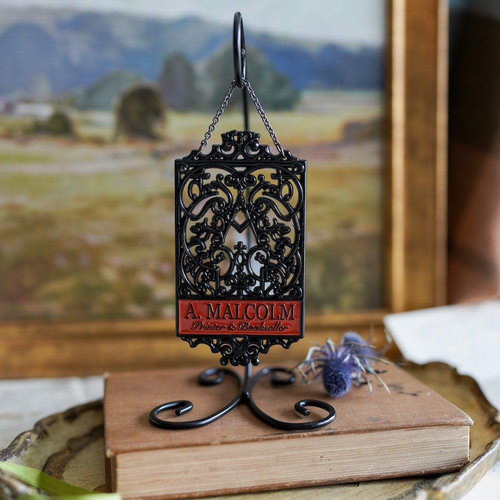 Sassenach Bookshop Sign from LitJoy Crate | Collectibles &amp; Gifts for Booklovers