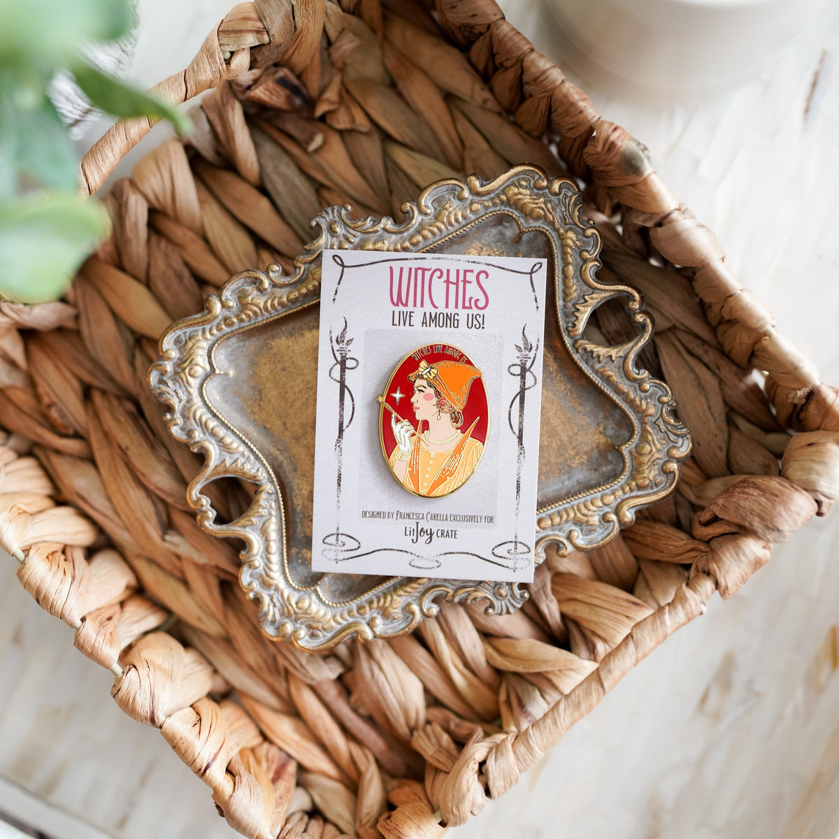 Worldwide Witch Pins from LitJoy Crate | Collectibles &amp; Gifts for Booklovers